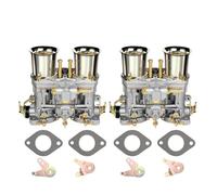 Carburatore Carburatore 2 Pezzi X 40IDF Carb Assy 2 Corpi Per Weber Per Maggiolino Per VW Per Maggiolino Per Fiat Clacson Ad Aria Compressa Per Solex Per Dellorto Carburatore Kit