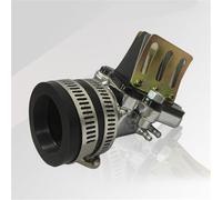 Carburatore Carburatore Collettore Aspirazione Tubo Interfaccia Valvola Lamellare Per Scooter A 2 Tempi Ciclomotore Per PWK PE Per KOSO JOG 50 90 1E40QM Gruppo Carburatore(Nero)