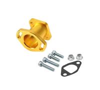 Carburatore Collettore Aspirazione CNC Adattatore Per Carburatore Connettore Motore Per VM22 PZ19 PZ26 Tubo Aspirazione Guarnizione Collettore Aspirazione Vite Carburatore Kit(Oro)