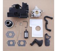 Carburatore Collettore di Aspirazione Filtro Aria Carburante Linea Tubo Guarnizione Kit for Stihl MS180 MS170 018 017 MS 180 170 Motosega Parte