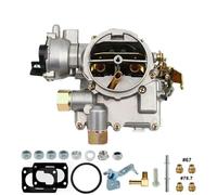Carburatore con kit Carburatore marino a 2 corpi adatto per Mercruiser 3.0L 4 cilindri con getti a collegamento lungo e guarnizioni Carburatori