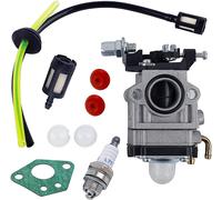 Carburatore Decespugliatore 52Cc 49Cc 43Cc Kit Carbu Con Guarnizione, Tubo, Cand