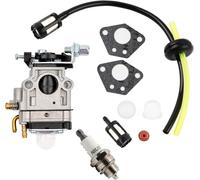 Carburatore Decespugliatore 52Cc 49Cc 43Cc Kit Carbu Con Guarnizione, Tubo, Cand