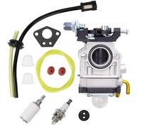 CARBURATORE DECESPUGLIATORE 52CC 49CC 43CC UNIVERSALE MOTORI 2 TEMPI CON KIT ACC