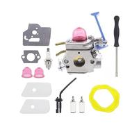 carburatore decespugliatore Per Husqvarna 124L 128R 128DJX Per Craftsman C1Q-W40A Decespugliatore per carburatore con kit di messa a per punto della linea del carburante 545081897 Carburatore