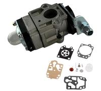 Carburatore Decespugliatore Universale per cilindrata 43cc 49cc 52cc Compatibile walbro WYK WYJ - Foro 15 mm -Compatibile per Macchine Come Mitsubishi CG260 CG330 Kawasaki Alpina Active Zenoah