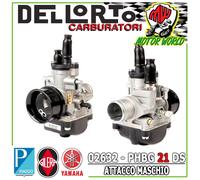 CARBURATORE DELL ORTO PHBG 21 DS ARIA MANUALE SCOOTER 2T MINARELLI PIAGGIO