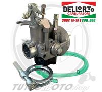 CARBURATORE DELL'ORTO SHBC 19-19 E PIAGGIO VESPA PK 125 / PK 125 S / XL / ETS