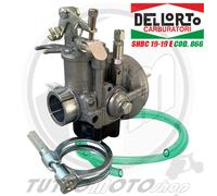 CARBURATORE DELL'ORTO SHBC 19-19 E PIAGGIO VESPA PK 50 - PK 50 S / XL / RUSH / N