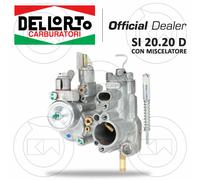 CARBURATORE DELL'ORTO SI 20 20 CON MISCELATORE VESPA PX 150