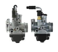 Carburatore for moto compatibile con motori Dellorto PHBG AD17,5 mm/AD19,5 mm/AD21 mm 50 CC/70 CC/90 CC 2/4 tempi con starter manuale, scooter e ciclomotore(B-21mm)