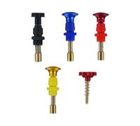 Carburatore for motocicletta, starter manuale, interruttore a stantuffo, vite di regolazione del minimo for PE PWK 250 EXC ATV Parti del carburatore per moto(Red-PE-PWK)