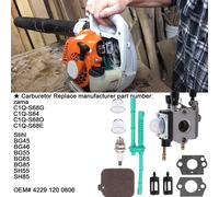 Carburatore for Soffiatore BG45/BG46/BG55/BG65 /BG85 /SH55 /BR45c Carburatore