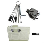 Carburatore, kit di 4 pezzi C3-S148 HE-19 sostituzione efficiente sistema di alimentazione completo accessori per motosega 038 MS380 MS381 MS382