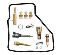 Carburatore Kit Kit Di Riparazione E Revisione Carburatore Per Moto Per H&onda V TWIN VT250F MC08, Rondella Di Tenuta, Anello Di Gomma, Kit Sede Ago Diaframma Kit Riparazi(Insieme 2)