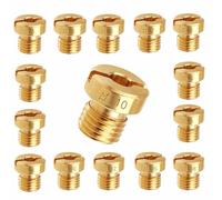 Carburatore Main Jet di ricambio, 15 Pezzi getti carburatore dellorto, kit di getti principali M6 (75-110) per carburatore DellOrto PHBG PHBH PHBL FRD PHF VHB VHSH iniettore ugello