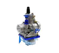 Carburatore Mano Choke Per Per 2T 4T Con Power Jet Carburador Per PWK 24 26 28 30 32 34mm Carburatore Universale Carburatore Assemblaggio(Blue 30mm)