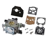 carburatore + membrane Fuxtec Riwall Pro Hyundai Scheppach LeroyMerlin motosega