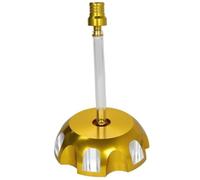 Carburatore Moto Filtro Benzina Coperchio del Serbatoio Carburante in Alluminio CNC da 52 mm di Diametro, Adatto per Moto Cross, Veicoli Fuoristrada Honda CRF 250 450 230 CRF250(Gold)