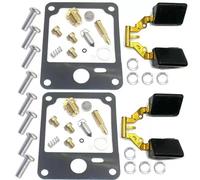 Carburatore Moto Per Yamaha Virago XV700 XV 700 1984-1987, Set Guarnizioni Per Pilota, Ricambio Per Membrana Galleggiante Depressione Carburatore Parti Riparazione(Colore1)