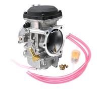 Carburatore Motocicletta Per Keihin CV40 40mm Carburatore Moto(ARGENTO)