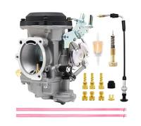 Carburatore Motore Per Keihin CV40 40mm Carburatore Moto(Silver 3set)