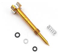 Carburatore Motos Per Keihin FCR Per Y&amaha Carby 4 Tempi Carburatore Ad Aria Facilmente Regolabile Vite Miscela Carburante ATV(Oro)