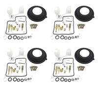 Carburatore Motos Per VF700F VF 700 F Interceptor 1984-1985 Kit Riparazione Del Carburator Parte Di Ricambio Per Sistema Alimentazione A Membrana Galleggiante(4 Set)