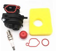 Carburatore Per briggs Per stratton 21 per mtd Per Murray 500E 140cc per motore 799583 593261 Carburatore per motore Kit di attrezzi Parti per tosaerba carburatore per decespugliatore(Black Set)