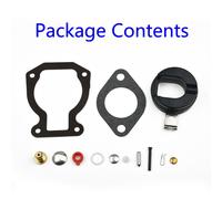 Carburatore per carb Ricostruzione Repair-Kit W/ Float for per johnson per