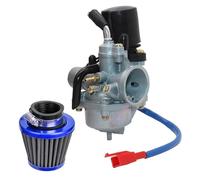 Carburatore Per Jog 50 50cc JOG90 PZ19J 19mm 2 Tempi 1E40QMB Moto Jog50 Carburatore Scooter Carburatore Con Filtro Aria Carburatore Moto(JOG Set Blue)