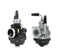 Carburatore Per JOG50 JOG90 BWS100 RG50 DIO50-90 PHBG Carburatore DS 17mm 19mm 21mm AD 17.5mm 19.5mm Racing Carburador Carb Dellorto Carburatore Moto(19.5mm Silver)