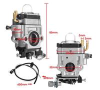 Carburatore Per Moto 15Mm 2 Tempi Per 43Cc 47Cc 49Cc