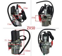 Carburatore per moto da 17 mm compatibile con parti di motociclette automobilistiche DIO 50 50cc AF34 AF35 Julio50 Lead50 DIO50 ZX50 Dirt Bike 2 tempi motore