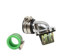 Carburatore per motore Adattatore Collettore Di Aspirazione Interfaccia Carburatore Alimentazione Carburante Moto Per JOG50 Per JOG90 Ingresso Carburatore Carburatore Sostituzione(Green 2)