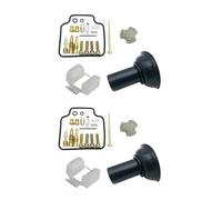 Carburatore per motore Kit Di Riparazione Revisione Carburatore Con Guarnizione Dell'ago Del Galleggiante A Membrana Tuffatore Per CB750 Per RC42 Per CB 750 RC 42(2 SET)