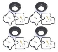 Carburatore Per Motore Per CB600F 1998 1999 2000 2001 2002 2003 2004 2005 2006 4 Set Moto Carburatore Kit Di Riparazione Membrana Del Tuffatore(4 Set)