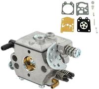 Carburatore Per parti del motore carburatore Carb per Zenoah G2500 2500 YD25 25cc motosega GGP per STIGA per Alpina A305 SPR255 CASTOR 25.4cc maniglia superiore per sega(Carb and Repair Kit)