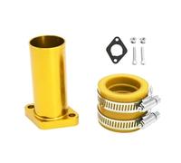 Carburatore Per PWK 21-30MM Per Predator 196cc 200cc 212cc VM CNC Set Adattatore Collettore Aspirazione Connettore Motore Motore Carb(Oro)