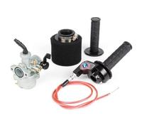 Carburatore Per PZ22 Carburatore Con Filtro Dell'aria Visibile Impugnatura Dell'acceleratore 110cc Per 125cc Pit Dirt Bike Moto ATV 22mm Carb Parti Universali