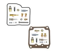 Carburatore Per Scooter Per Suz&uki Per Inrtuder 400 VS400 Kit Di Riparazione Ricostruzione Del Diaframma Carburatore Motocicletta Parti Galleggianti ANTERIORI E POSTERIORI(Black 6)