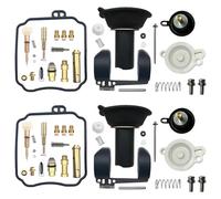 Carburatore Per Scooter Per Y&amaha Per Dragstar XVS400 4TR/5KP Per Drag Star DS400 Galleggiante Diaframma Vuoto Parti Kit Di Riparazione Carburatore Per Moto(Color 10)