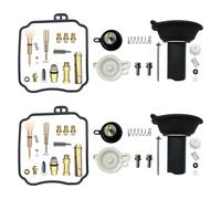 Carburatore Per Scooter Per Y&amaha Per Dragstar XVS400 4TR/5KP Per Drag Star DS400 Galleggiante Diaframma Del Vuoto Aircut Parti Carburatore Kit Di Riparazione Per Motocicletta(Black 8)