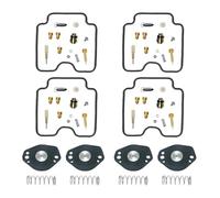 Carburatore Per Scooter Per Y&amaha Per Fazer FZS1000 2001-2005 FZS 1000 FZ-1 Valvola A Farfalla A Galleggiante E Parti A Membrana Kit Di Riparazione Carburatore Per Motocicletta(Set 4)