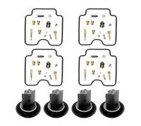 Carburatore Per Scooter Per Y&amaha Per Fazer FZS1000 2001-2005 FZS 1000 FZ-1 Valvola A Farfalla A Galleggiante E Parti A Membrana Kit Di Riparazione Carburatore Per Motocicletta(Set 2)