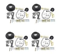 Carburatore Per Scooter Per Y&amaha Per V-MAX 1200 Per Vmax 1985-2000 Carburatore V-MAX1200 Riparazione Per Membrana Con Pistone Kit Di Per Moto(4 Set D)