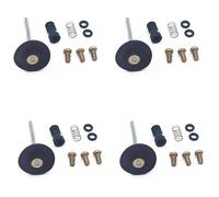 Carburatore Per Scooter Per Y&amaha YP250 VP300 VP YP 300 250A Per Majesty 125 180 250 Valvole Intercettazione Dell'aria A Membrana Kit Di Riparazione Del Carburatore(4 Sets)