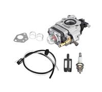 Carburatore per tosaerba 43cc 47cc 49cc 50cc 52cc per Scooter ATV 2 Tempi per Moto Carb Carburatore Kit Convertitore 15mm