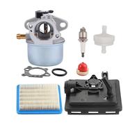 Carburatore per tosaerba Carb Carburatore 799868 con filtro per dell'aria 496116 795259 per base compatibile con motori in carburatore 124L02 124T02 124T05 124T07