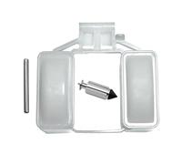 Carburatore Per VTX 1300 Per VTX1300 2003-2009 Kit Riparazione Carburatore Singolo Per VTX1300S Per VTX1300R Per VTX1300C Parti Pompa A Membrana Galleggiante Gruppo Carburatore(VTX1300-C)